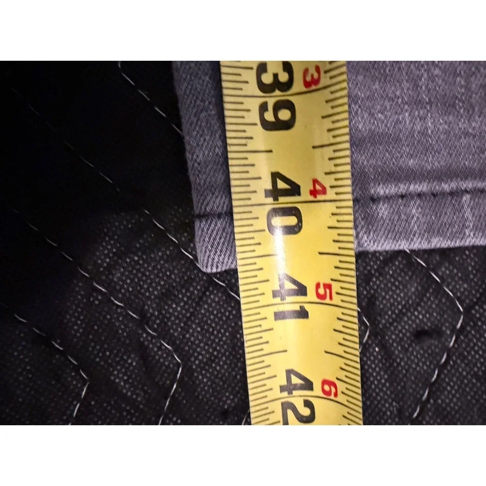Levi's 511 Slim Fit Jeans Mens 31x32 Gray Red Tab Stretch Denim